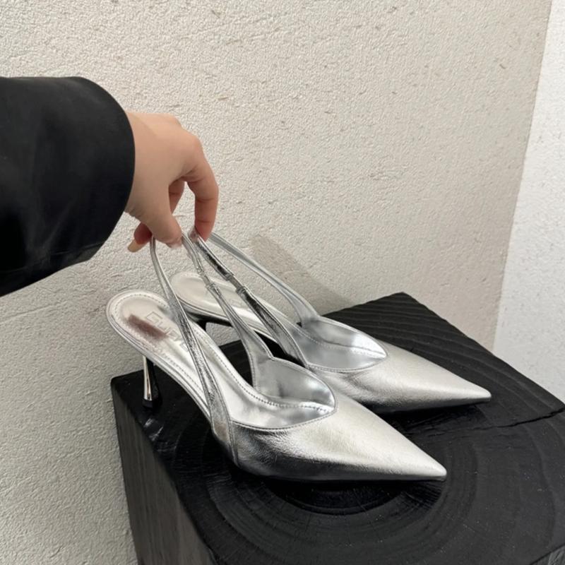 Fashion Summer High Heel Women Sandals Slip-On Ladies Gladiator Dress Shoes Outdoor Party Casual Footwear