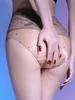 High Lace Waist Panties Sexy Seamless Traceless Briefs Thin Oil Shiny Sheer Transparent Underwear Exotic Woman Lingerie
