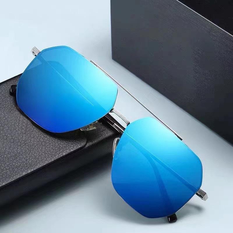 

Чоловічі класичні сонцезахисні окуляри-авіатори з подвійним містком, нейлонові, з захистом від УФ-променів