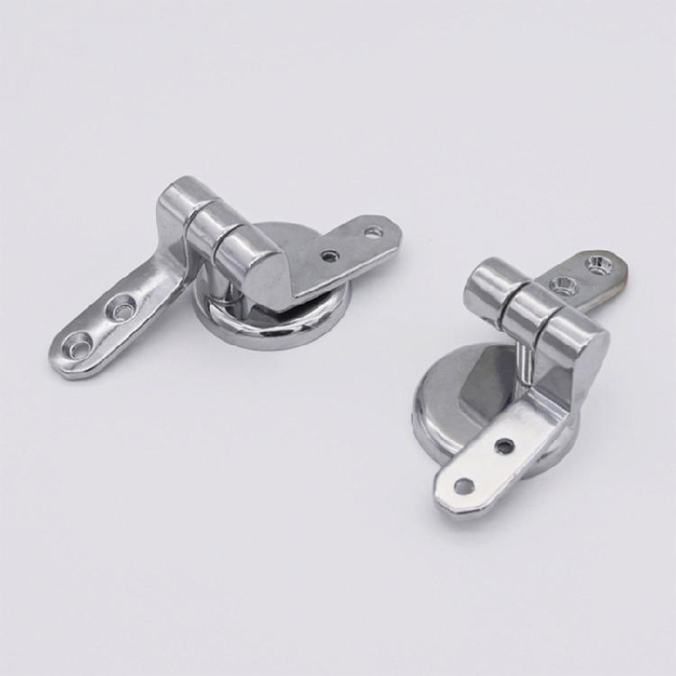 Bathroom Toilet Seats Hinge Replacement Zincs Alloy Tightening Toilet Lid Hinge Flush Toilet Cover Mounting Connector
