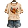 Dames Casual Halloween Print Pullover T-shirt
