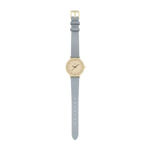 Tea Spoon Women's Color Casual Watch H04722A-1 GY Gray