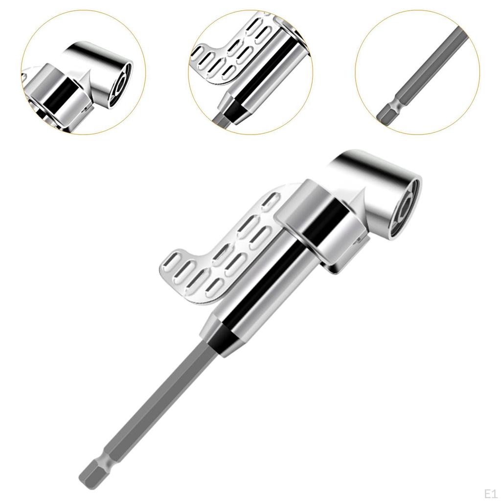 105 Degree Right Angle Drill Adapter Sturdy Compact Socket