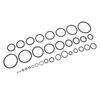 419 PCS O Ring Washer Assortment Kit Automotive Metric Nitrile Rubber O Ring Case Oil Proof Kit for