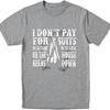 Hiphop Für Ihn Sommer T-Shirt Ich Zahle Nicht Für Anzüge Meine Anzüge Gehen Aufs Haus Oder Das Haus Brennt Nieder Kurzarm Lockere Passform