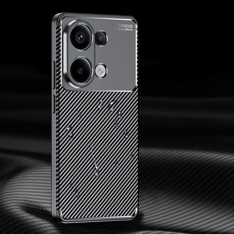 Luxury Case For Redmi Note 13 Pro Global Cover Redmi Note 13 Pro Funda Coque Carbon Fiber Back Case Redmi Note 13 Pro 4G