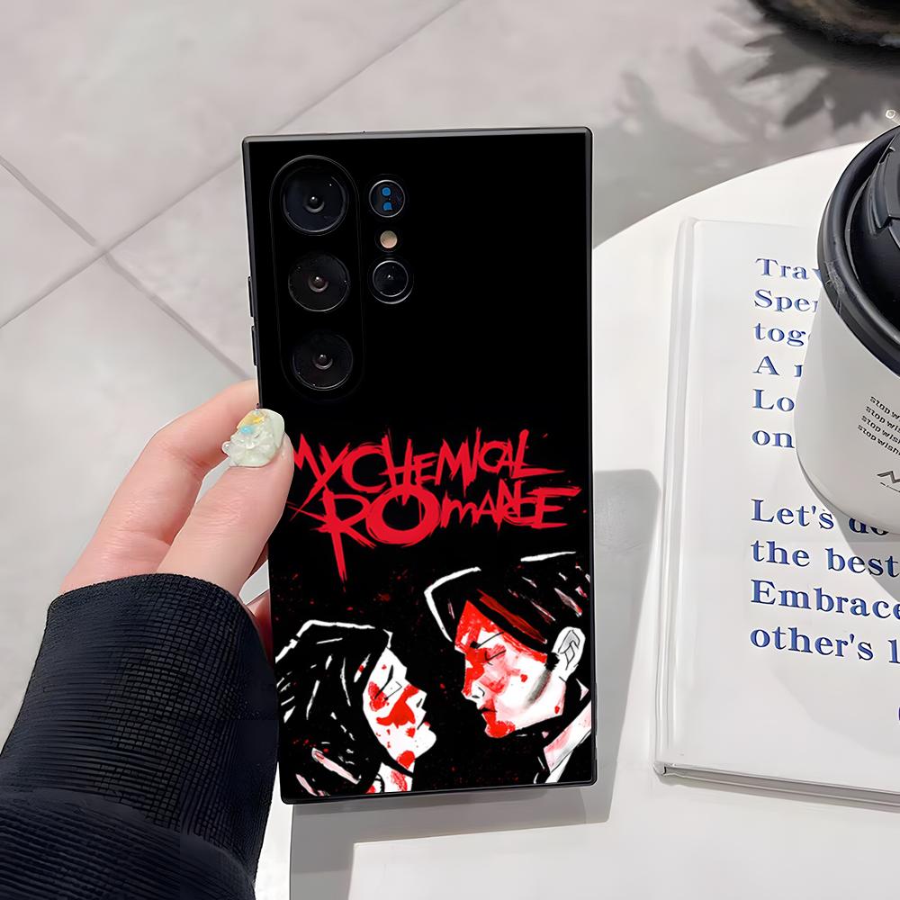 

Rock Band My C-chemical Romance Phone Case For Samsung S26 Ultra S25 Edge Ultra S23 S22 S21 S20 Ultra Plus S24 Fe Cover Samsung S23 Plus
