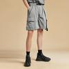 Li Ning X Jackie Chan Collaboration Kung Fu Series Patchwork Loose Sports Shorts Men Shorts Iron-Grey AKSR221-3