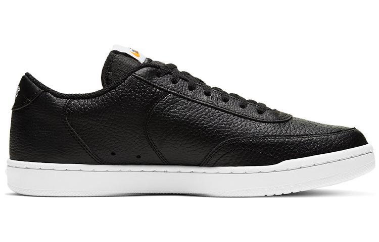 Herren Sneaker Nike Court Vintage Premium Schwarz Schwarz/Total Orange/Weiß