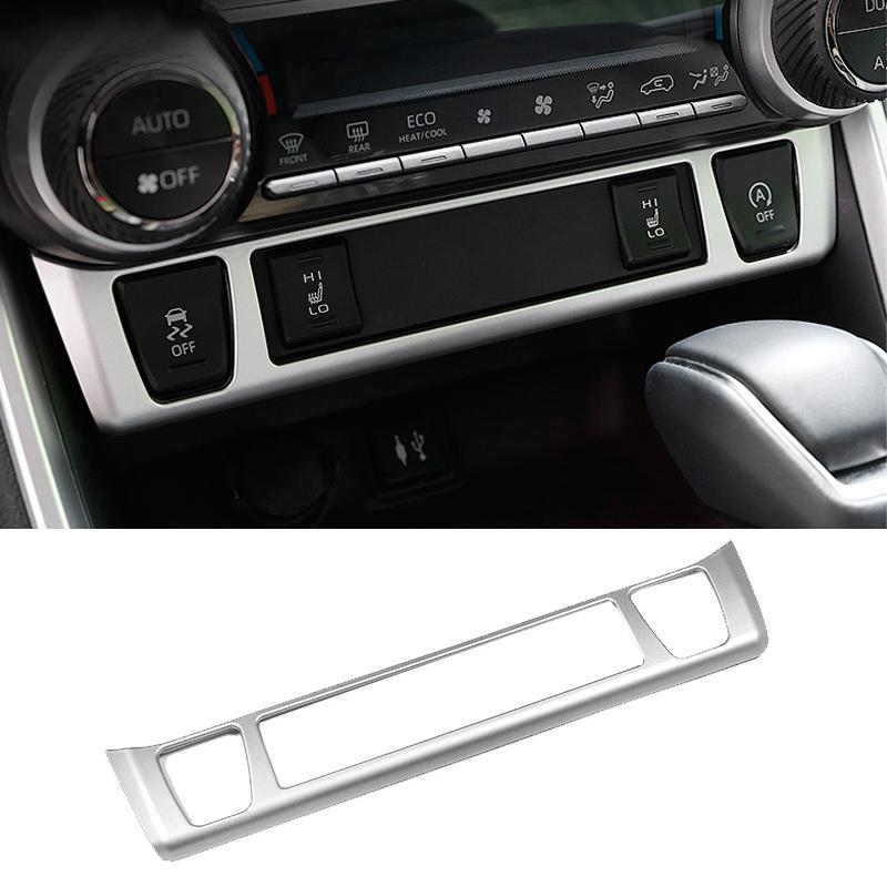 APD2 For Toyota RAV4 XA50 2019 2020 2021 2022 2023 2024 2025 Hybrid ABS Car Central Control Seat Heat Button Cover Trim Accessories