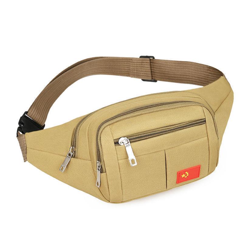 Camouflage Outdoor Mountaineering Fanny Bag Versatile Fashion Trend Shoulder Fanny Bag Running Sports Cycling Messenger Bag Bag