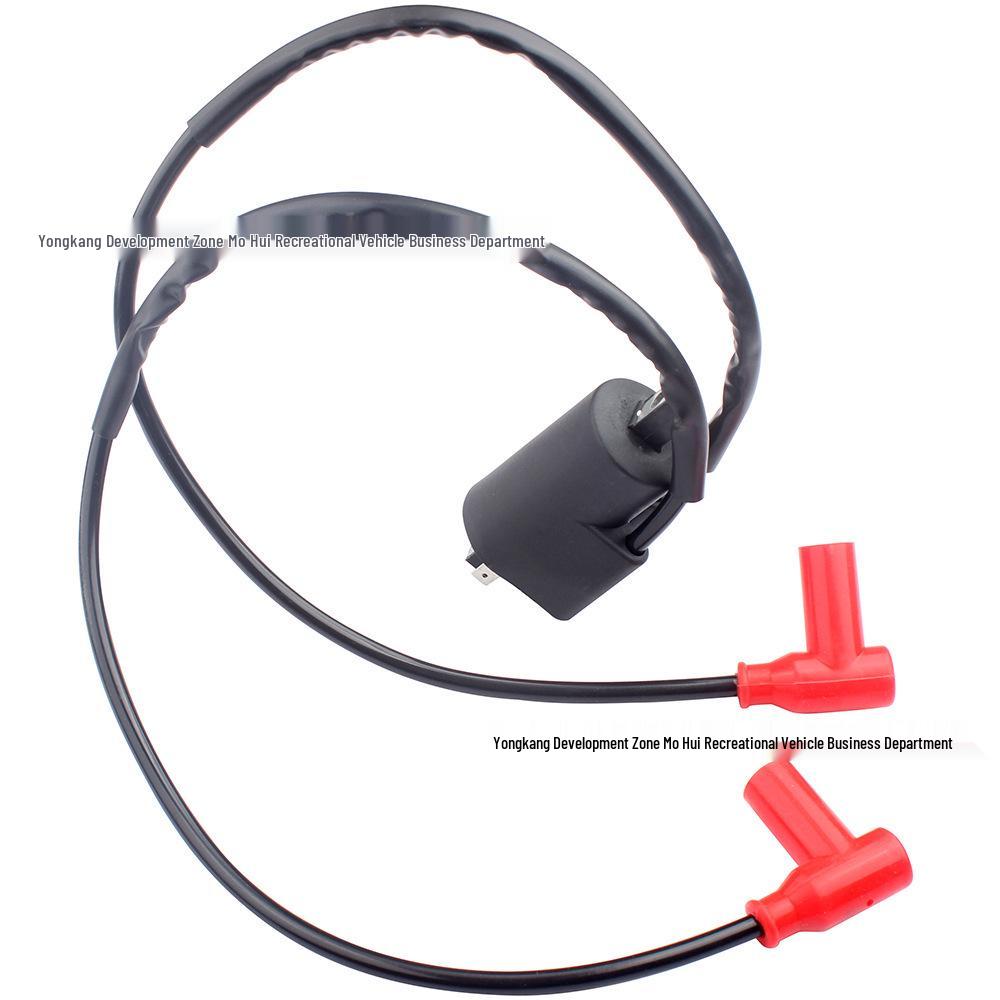 

Yamaha ATV Banshee YFZ350 High Voltage Ignition Coil 3LC-82310-01-00, Red Single Cylinder
