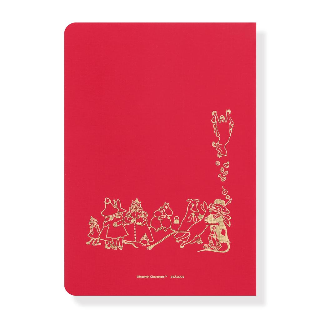 Nitoms STALOGY Note Year Note B6 Graph Moomin Red SS0095 1/2