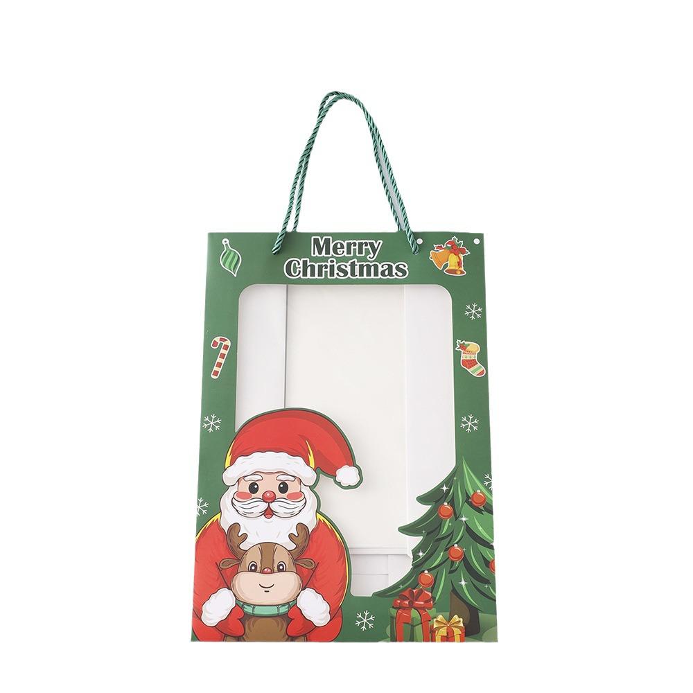 Christmas Eve Gift Window Bag - Paper Bag for Gifts and Returns