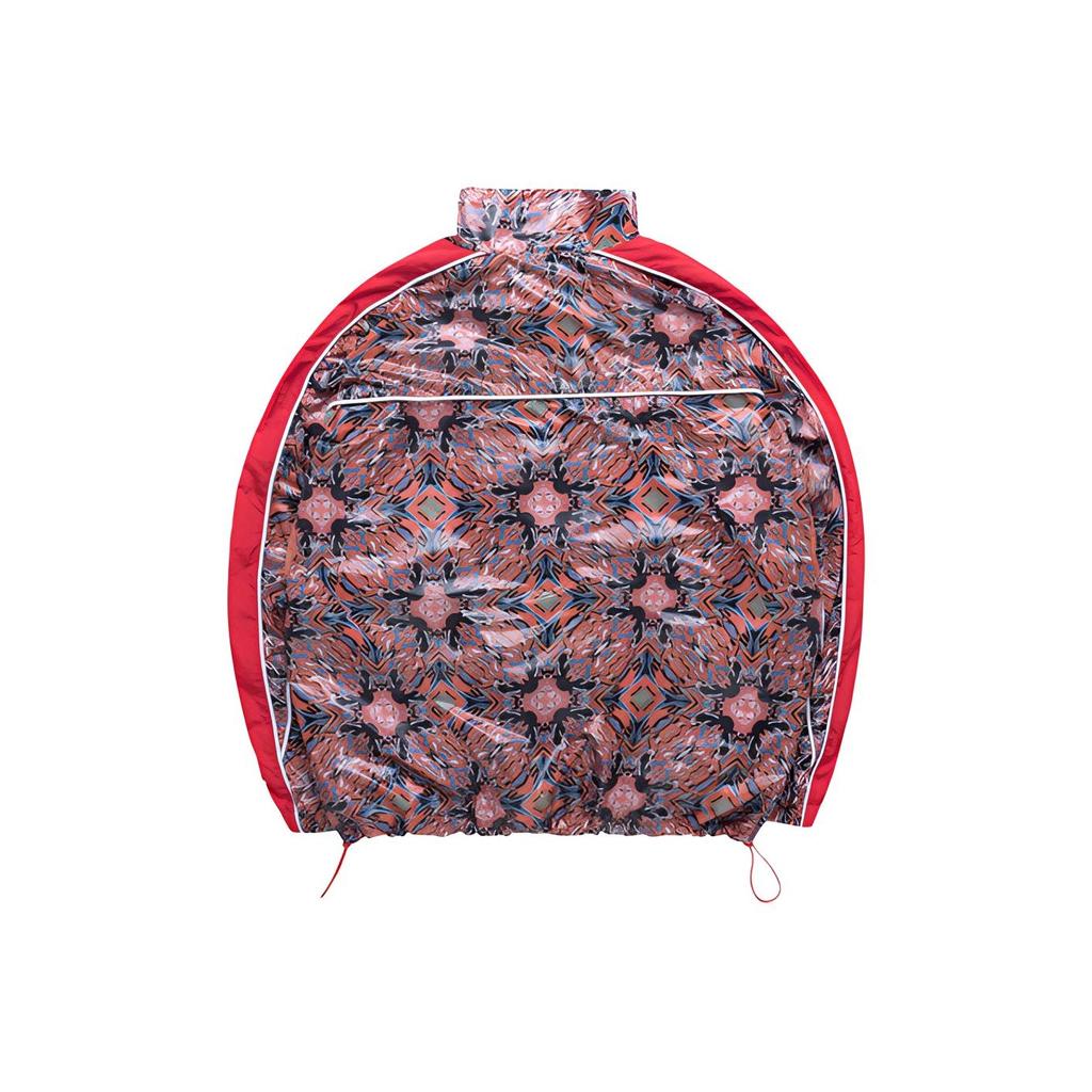 Serie Settimana della Moda Li Ning Giacca Sportiva Caleidoscopio Versatile alla Moda Giubbotti Uomo Rosso AFDQ293-1