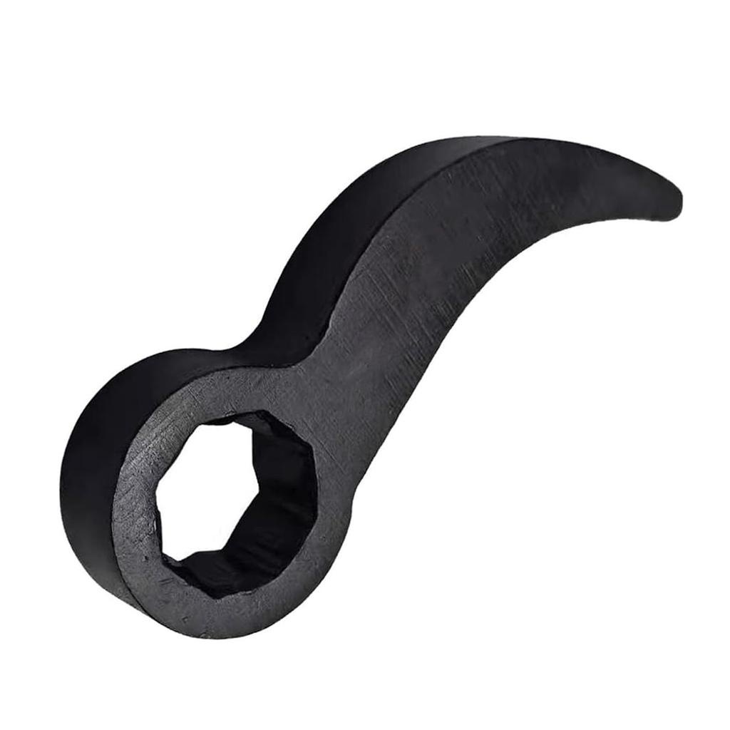 Pry Bar Wrench Adapter CR V Steel Heavy Duty Portable 38in Crowbar Adapter Head Tool