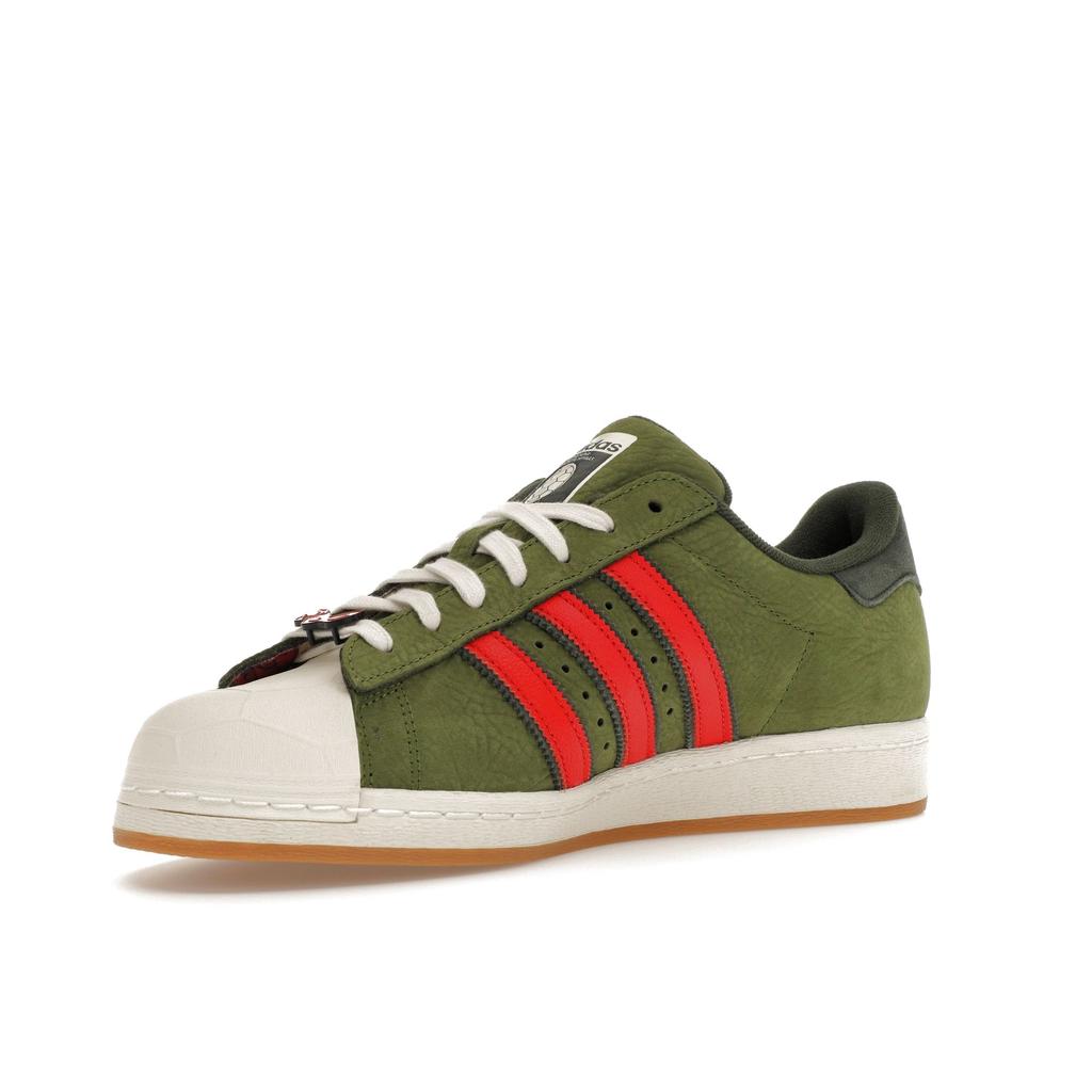 Teenage Mutant Ninja Turtles x adidas Superstar Shell-Toe Unisex-Sneaker Grün Craft-Grün Pantone IF9280
