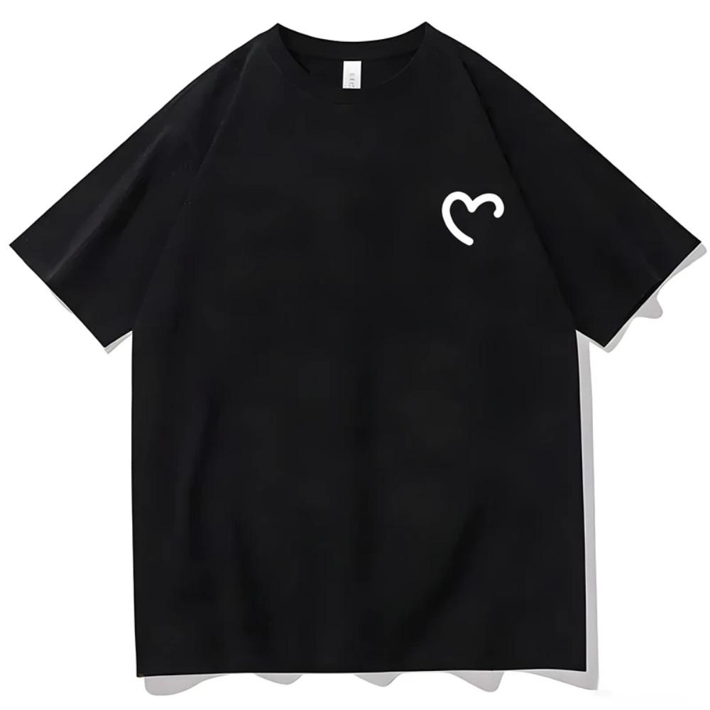 Korejský styl Roztomilé bílé kočičí tričko Kawaii Kreslené Tričko pro milovníky koček Dárek Grafické Tričko Krátký rukáv Univerzální pro Muže Ženy Módní