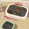 Outdoor Travel Pill Storage Boxes 4/6/21Grids Portable Medicinal Tablet Sealed Bins Small Plastic Pill Sorting Organize Casket