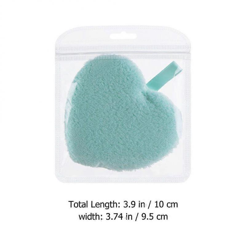 4pcs Reusable Makeup Remover Pads Makeup Removal Puffs Facial Sponge Puffs