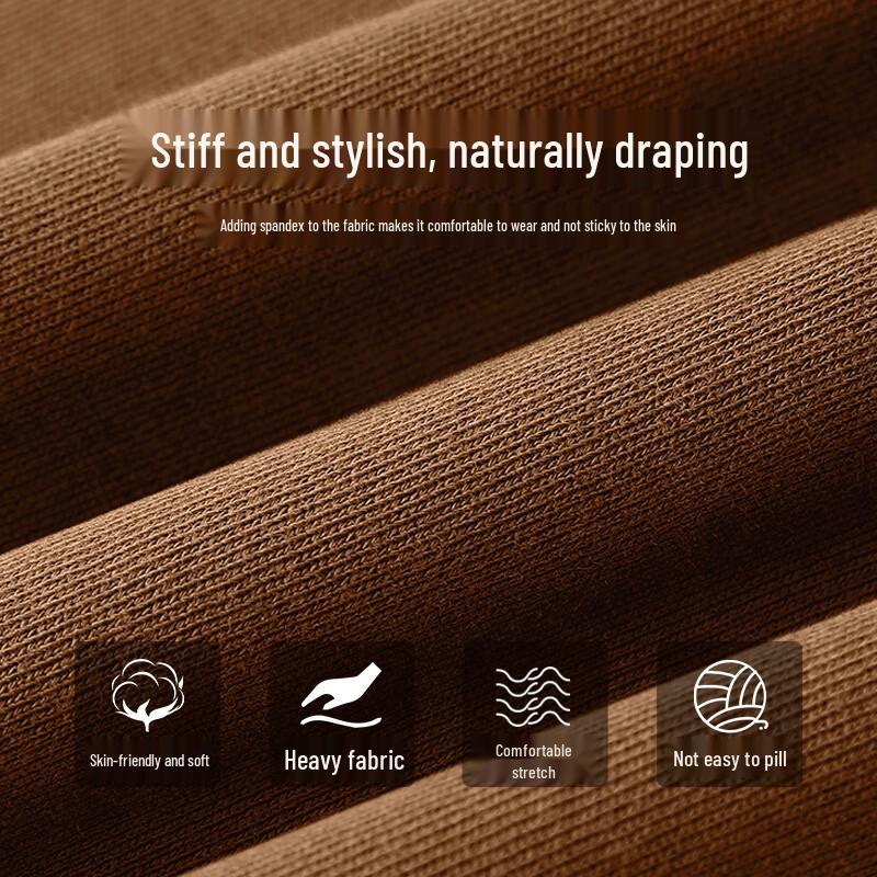 Baleno Men's 320G Heavyweight Loose Fit Crew Neck Sweatshirt