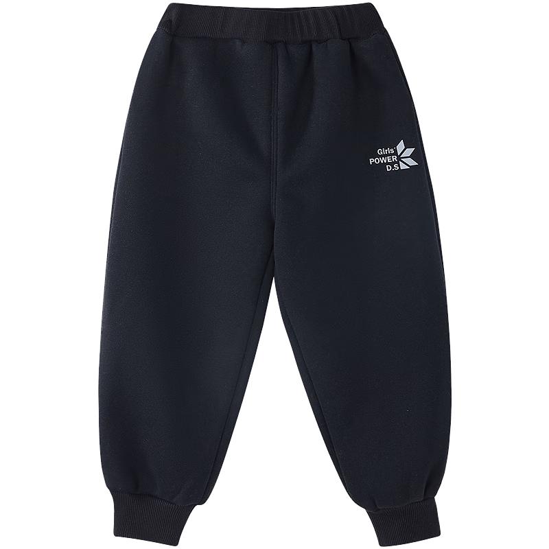 DEESHA Girls' Fleece-Lined Warm Jogger Pants (2025 Winter Collection)