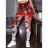 2026 Womens High-Waist Printed Yoga Leggings Casual Slim Fit Activewear Pants
