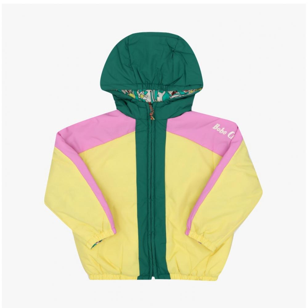 Bobo Choses Cor Herbalista Anorak Leve Reversível Jaqueta Infantil B126ac119 991