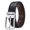 3.3cm width Pin Buckle Men's Leather Belt Men's Accessories High-end Luxury Fashion Simple Waist Belt Belts for Men