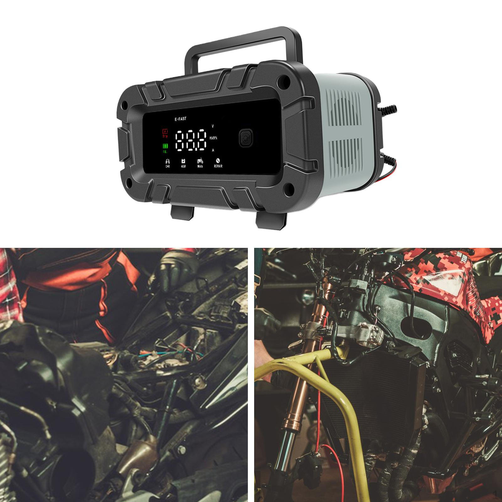 

Зарядное устройство для автомобильного мотоцикла, 12 В, ЕС, 220 В, прочное средство обслуживания