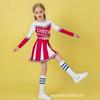 Kids Cheerleading Uniform Set Athletic Gymnastics Dance Performance Outfit Childrens Competition Costume
