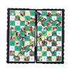 Foldable Chessboard Toys Plastic Portable Chessboard Games Interactive Acticity Lightweight for Toddlers Kids for Outdoor Travel