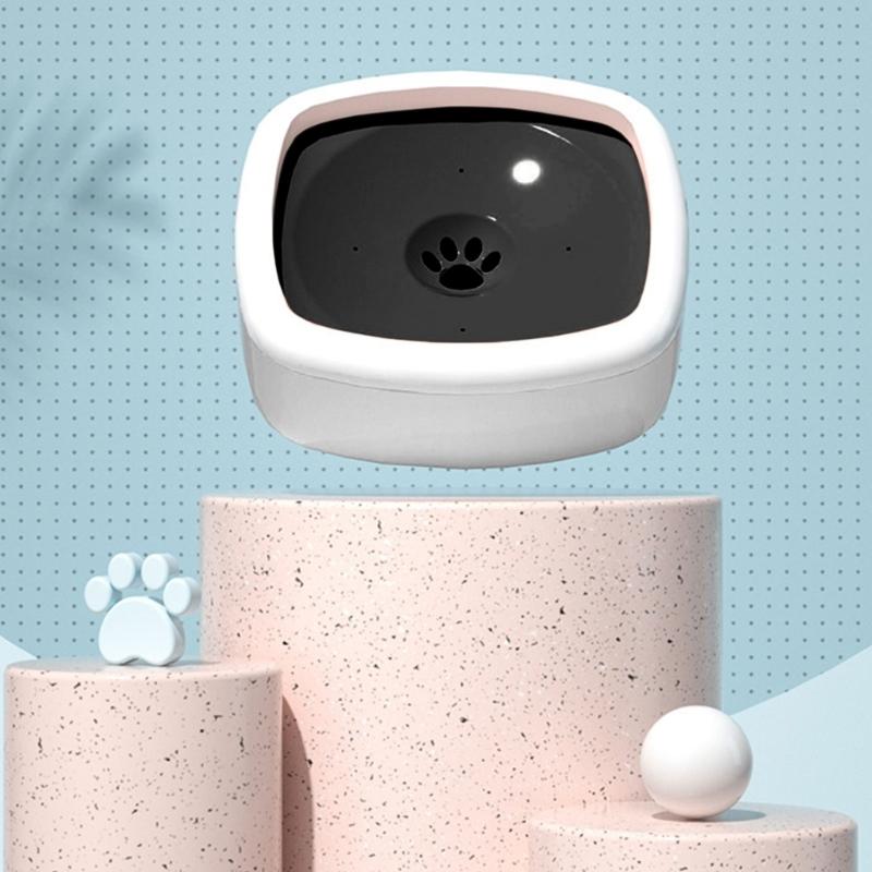 Cat Water Bowl Carried Floating Bowl Anti-overflow Slowing Water Feeder Dispenser Pet Fountain Plastic Dogs Supplies