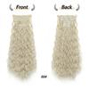 6-Piece Curly Clip-in Hair Extensions Set - Water Wave Volume Boost with 16 Clips