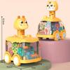 Press Gear Car Children s Toy Car Pull Back High Quality Durable Design Safe for Children Boy Children Inertial Car Puzzle Animals Car
