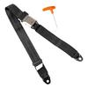 Ride Safety Restraint Extension Strap With Anti Tamper Buckle Heavy Duty Polyester Webbing 30cm Length For Attractions