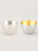 Sake Cup Set and Gold E00103 (Tin Leaf)