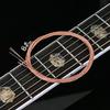 1Set Red Copper-colored Guitar Metal Strings for Folk Guitar Universal Replacement String Musical Instrument Accessories