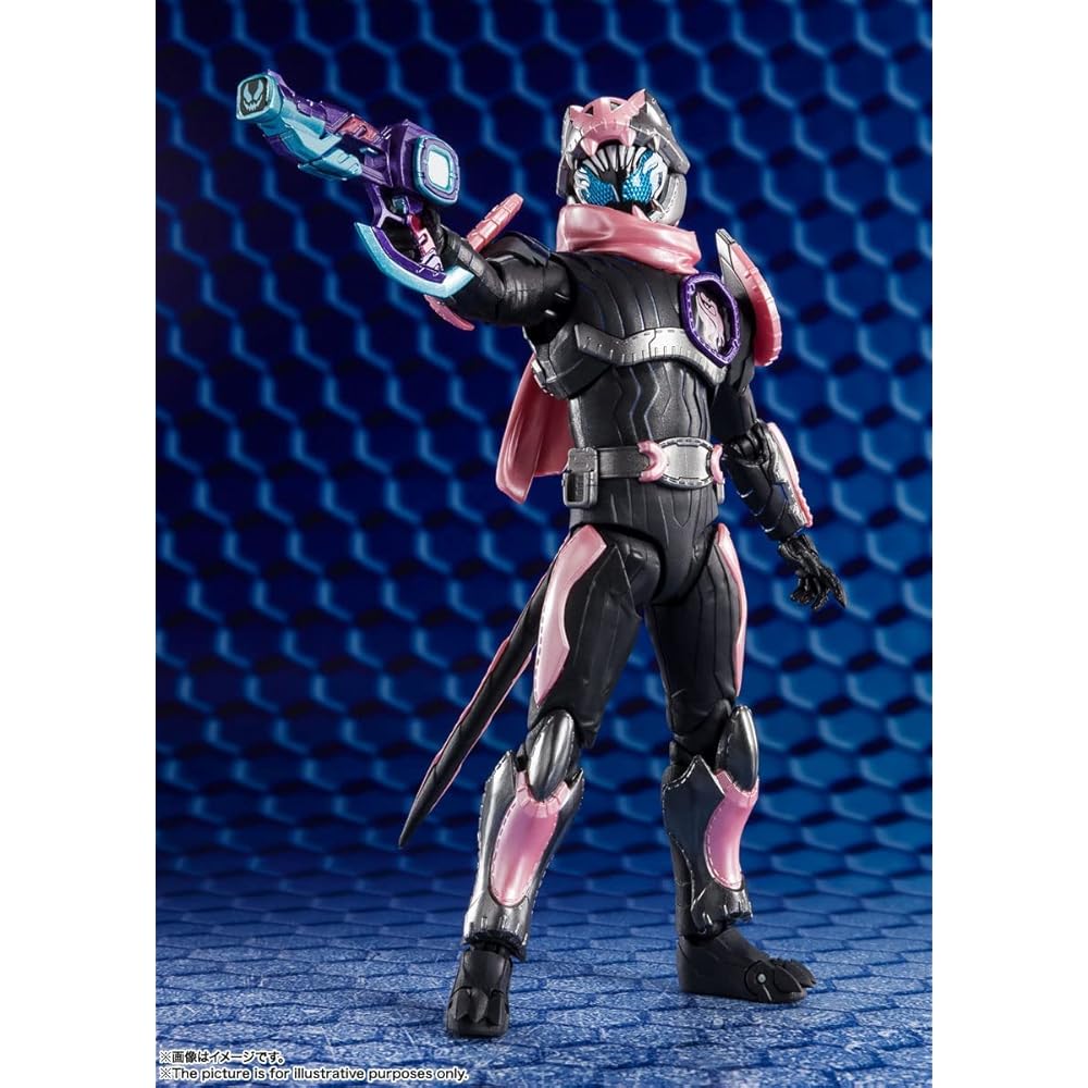 TAMASHII NATIONS S.H. Figuarts Kamen Rider Vice Rex Genome 150mm PVC ABS Action Figure Painted Movable Figure