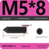 12.9 Grade Pointed Set Screw Grub Set: Headless Screws M3 M4 M5 M6 M8 M10