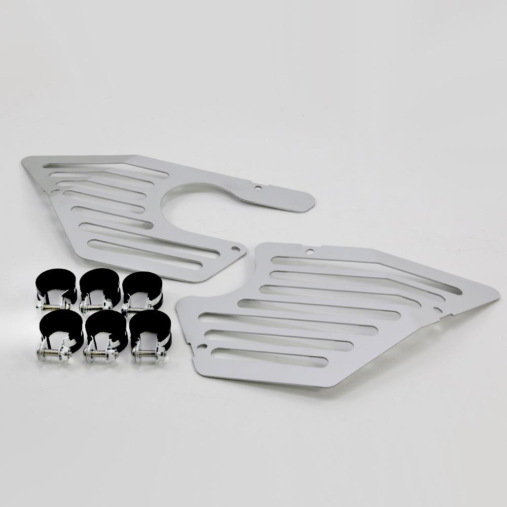 

Motorcycle Airbox Frame Cover Air Box Cover Protector Fai For BMW R9T R NINE T RNINET Scrambler Racer Pure Urban GS 2014-2022 серебряный