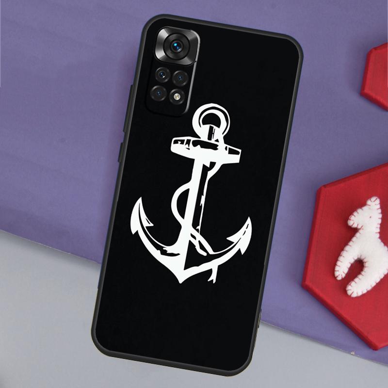 Anchor Sea Beach Funda For Xiaomi Redmi Note 14 13 Pro 12 11 9 10 9S 10S 11S 12S Redmi 14C 10C 12C 13C Case