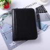 Multifunctional A5/B5 Loose-leaf Zipper Notebook with 8-Digit Calculator & Account Book