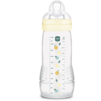 Babyflasche - MAM BABY - Easy Active - +6 Monate - 330 ml - Sauger Durchfluss X - Perle
