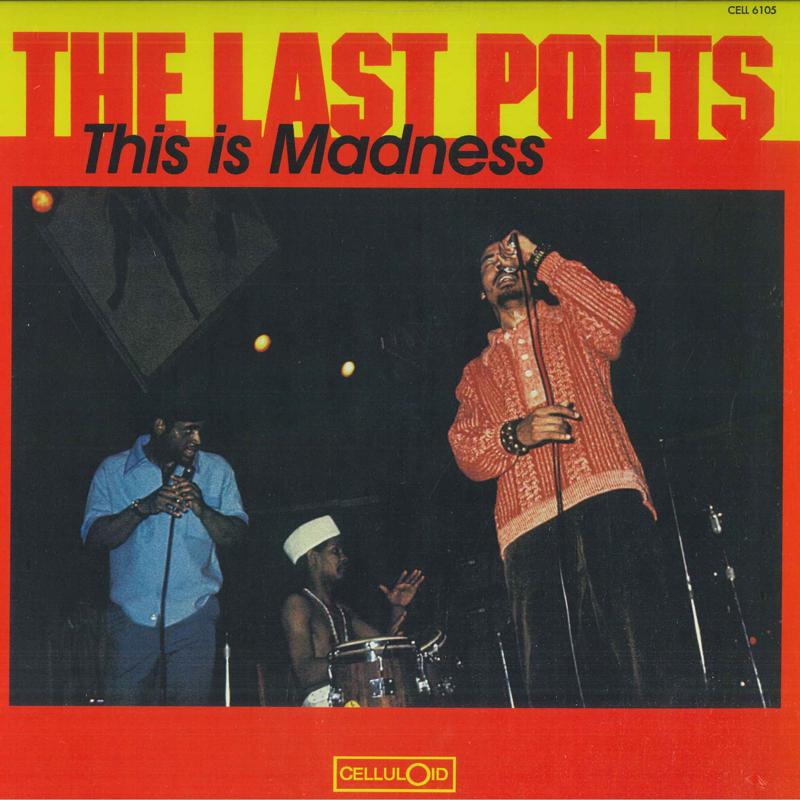 

LP Record LAST POETS - This Is Madness CELL6105 Celluloid 1984 UK Jazz