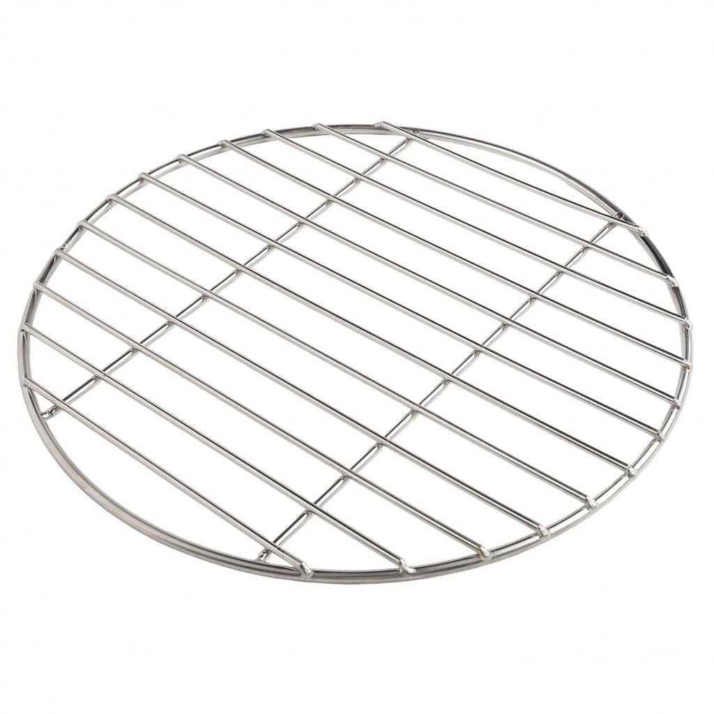 Stainless Steel Circular BBQ Grid Ideal for Open Air Events 30cm 35cm 40cm