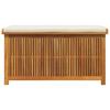 Outdoor Cushion Box 113 X 50 X 60.5 Cm Solid Acacia Wood
