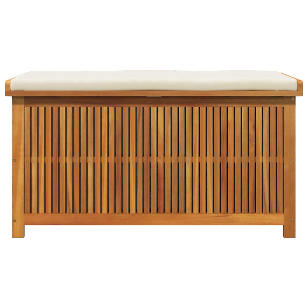 Outdoor Cushion Box 113 X 50 X 60.5 Cm Solid Acacia Wood