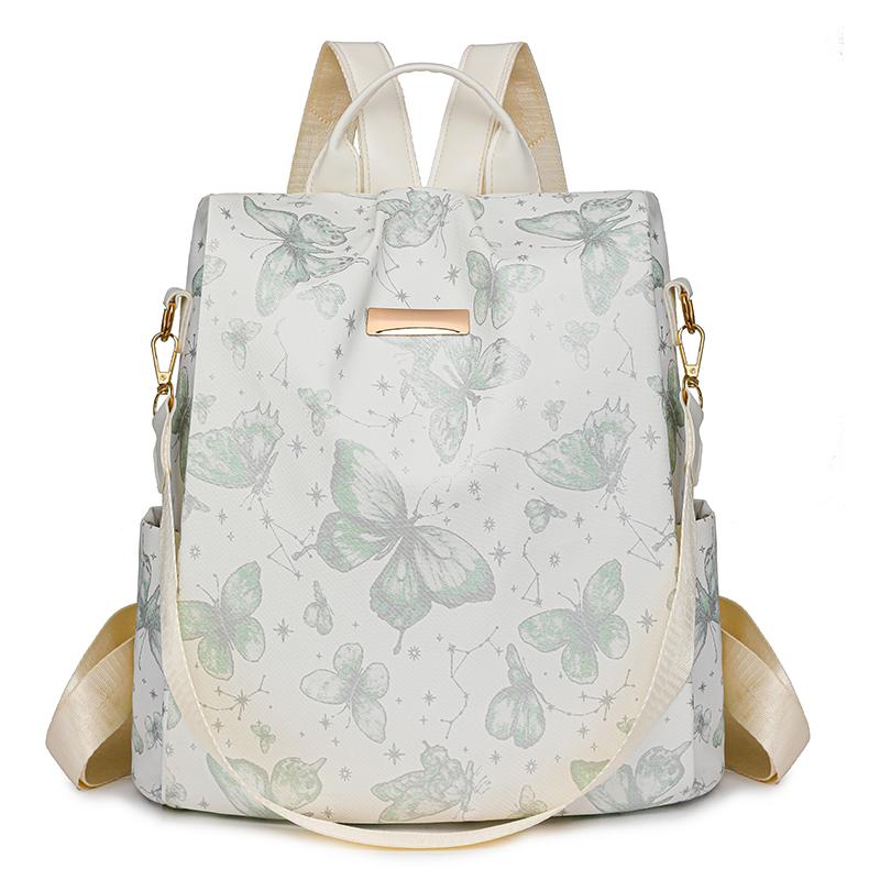 Water-Repellent Teenage Bookbag Nylon Rucksack Fashion Girl Backpack High-Capacity Women Shoulder Bag Premium Durable