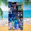 American Cartoon Figure Print Thick Microfiber Beach Towel Quick Dry Bath Blanket For Kids